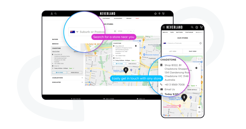 Find in Store for Wholesalers and manufacturers
