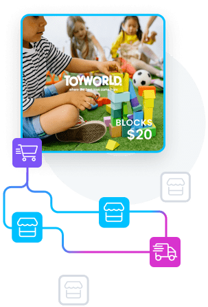 stockinstore's Ship from Store omni channel fulfilment solution solved Toyworld Australia's challenges without additional warehouse or staff investment