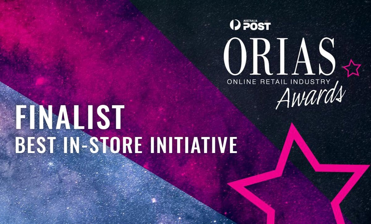 INTERSPORT Australia and stockinstore announced as a finalist in the Best In-store Initiative category in the Online Retail Industry Awards ORIAS