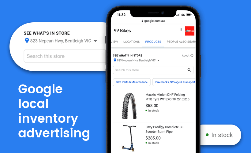 stockinstore launches Google Local Inventory Advertising (GLIA) feeds to show customers stock availability in a nearby store. Hassle free implementation and works with all POS/ERP systems.