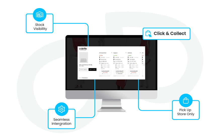 Colette Hayman launches Click & Collect after Find in Store with stockinstore as their chosen omnichannel retail solution provider