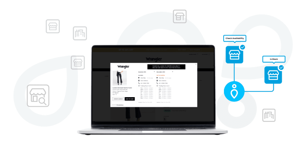 Wrangler Australia joins the stockinstore community. Launching Find in Store an omnichannel retail solution improving inventory management.