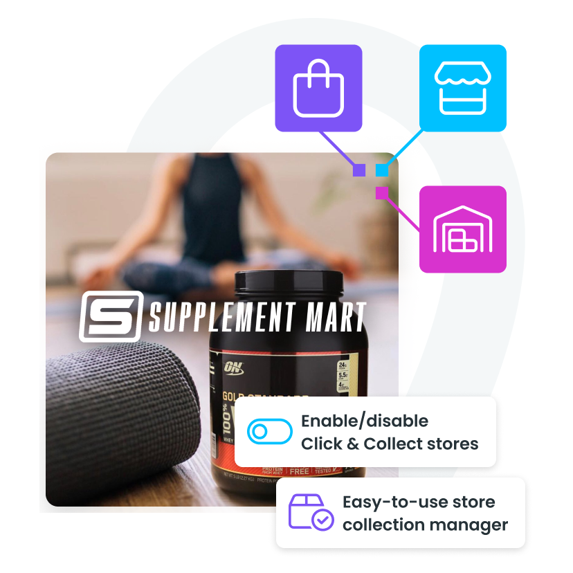 stockinstore's Click and Collect integration is affordable, flexible and easy to implement for Shopify Magento Commerce Cloud BigCommerce