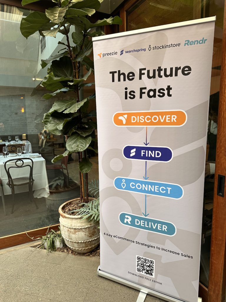 The Future is Fast: Find. Discover. Connect. Deliver.